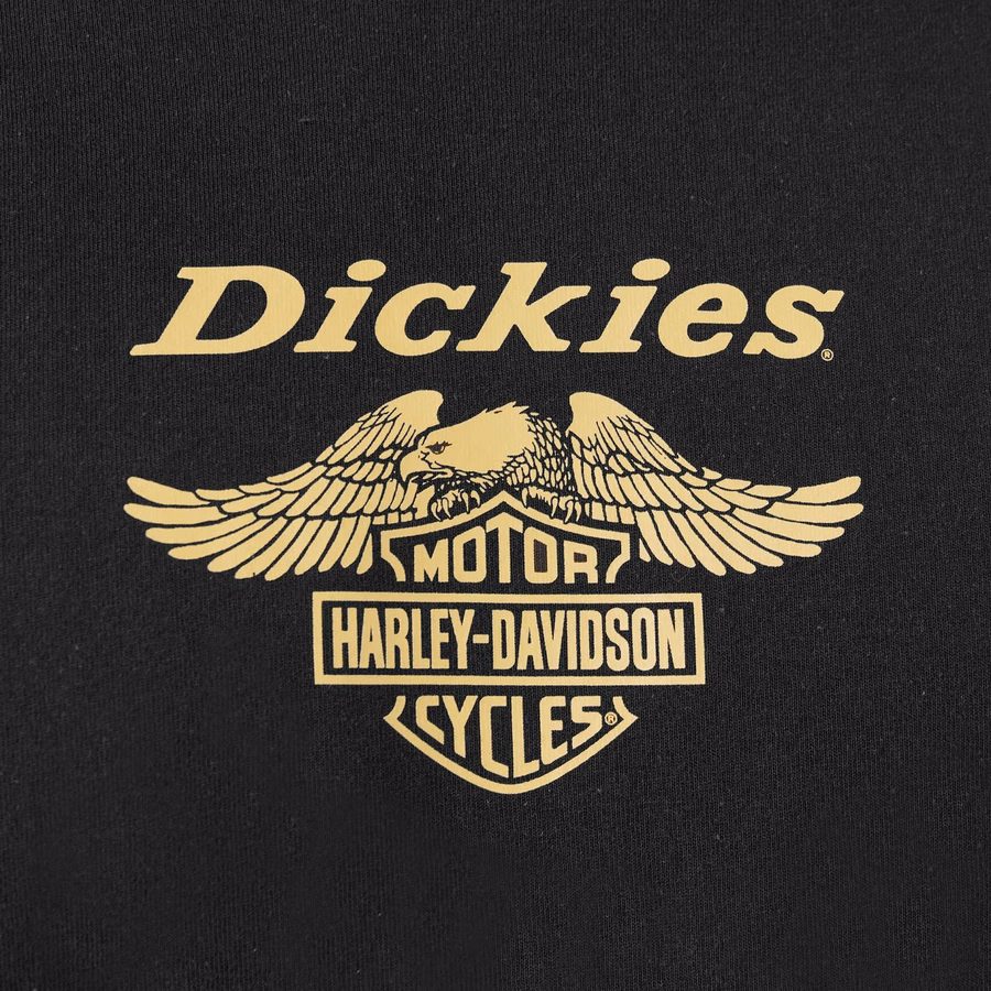 Tricou Dickies x Harley-Davidson Heavyweight cu mânecă lungă Eagle