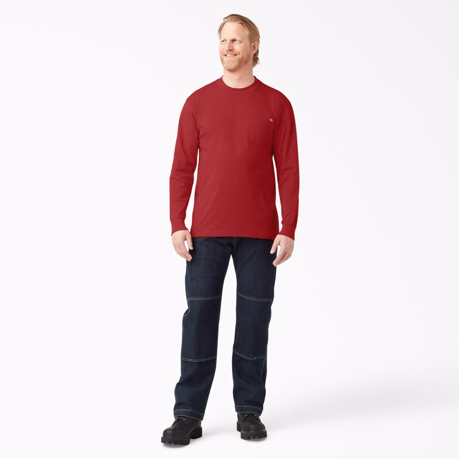 Tricou rezistent cu mânecă lungă și buzunar