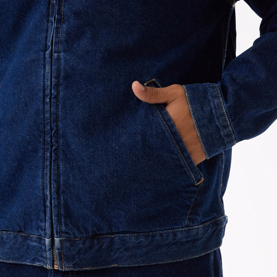 Jachetă de pictor din denim