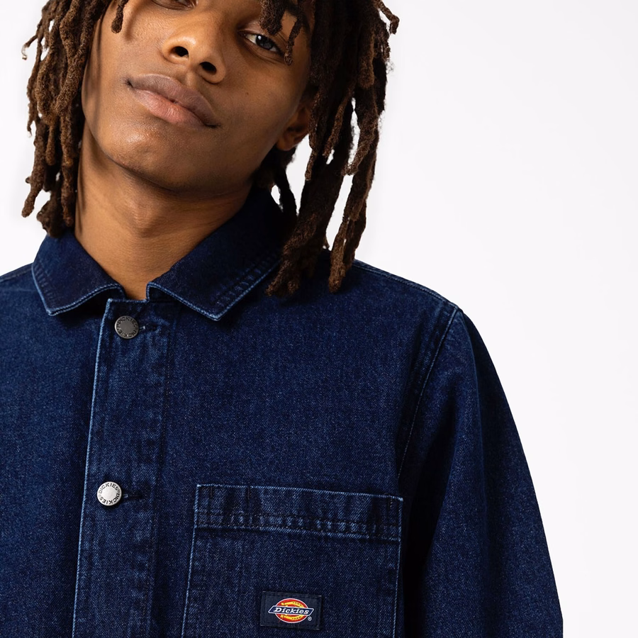 Palton din denim Chore