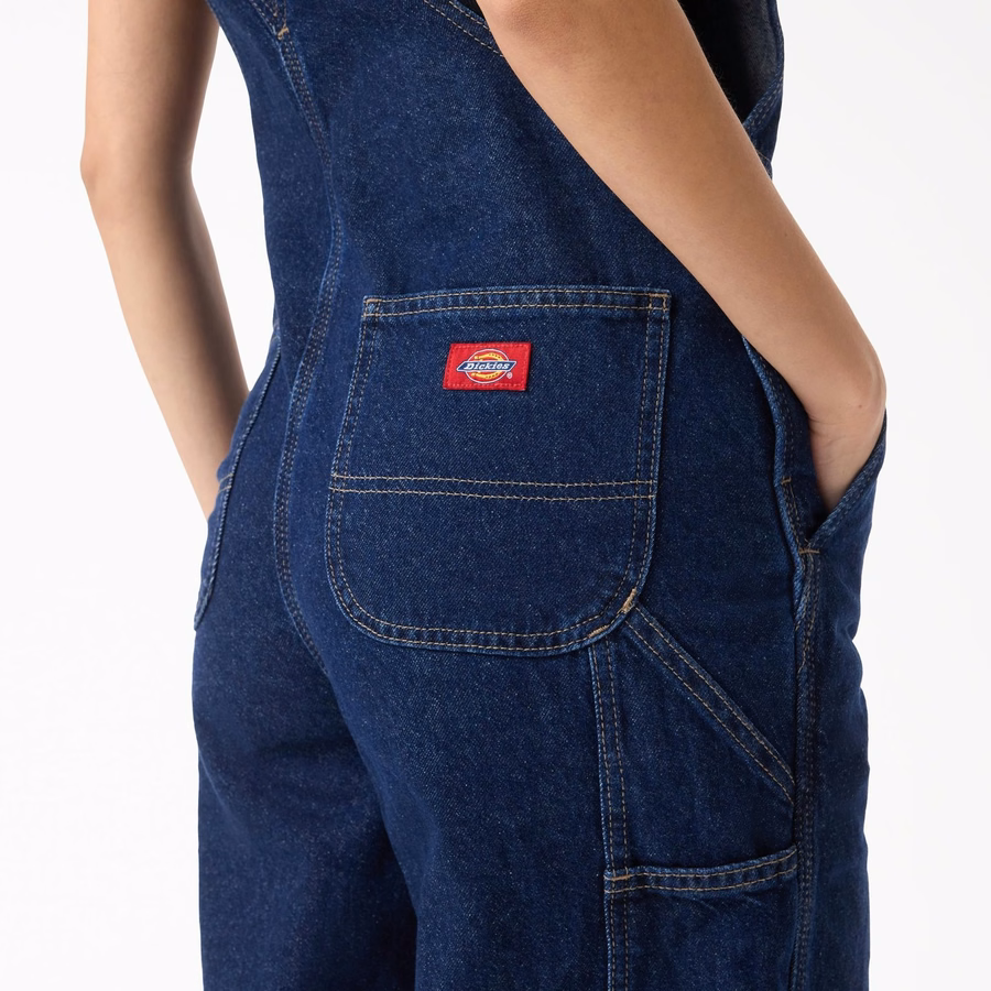 Bavetă din denim larg pentru femei