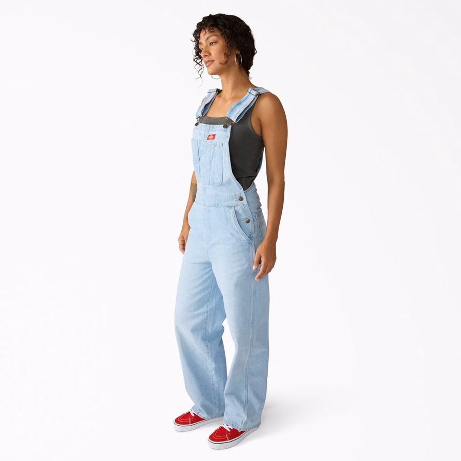 Bavetă din denim larg pentru femei