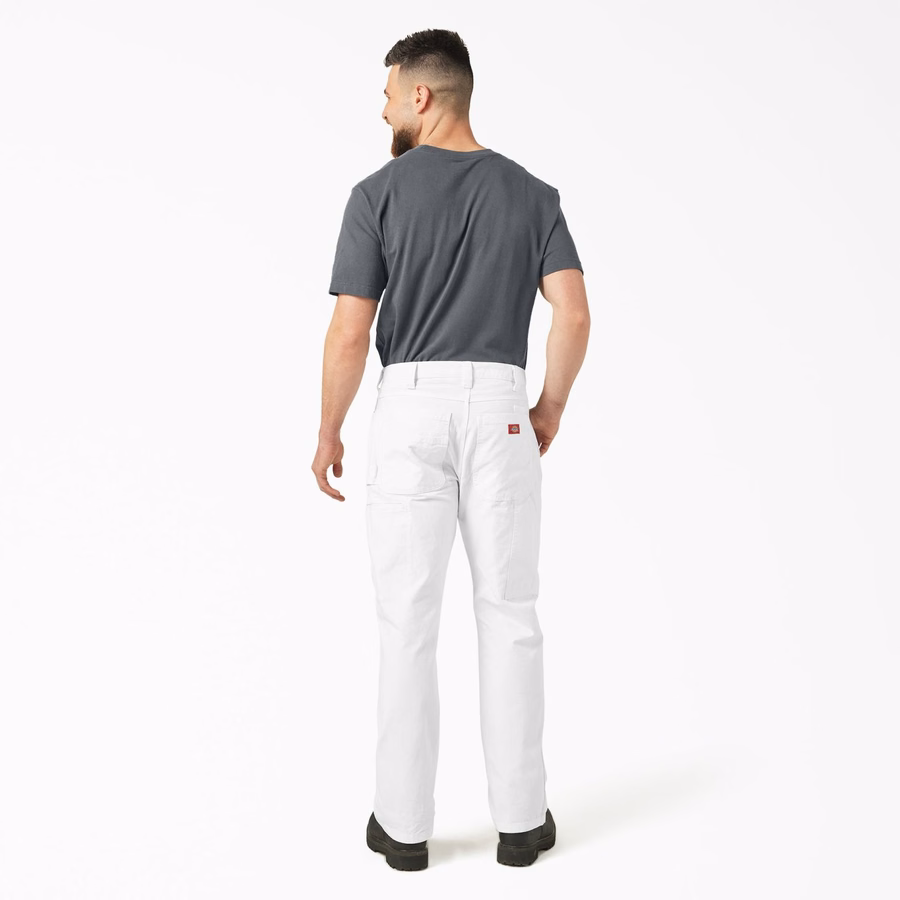 Pantaloni de pictor cu genunchi dublu