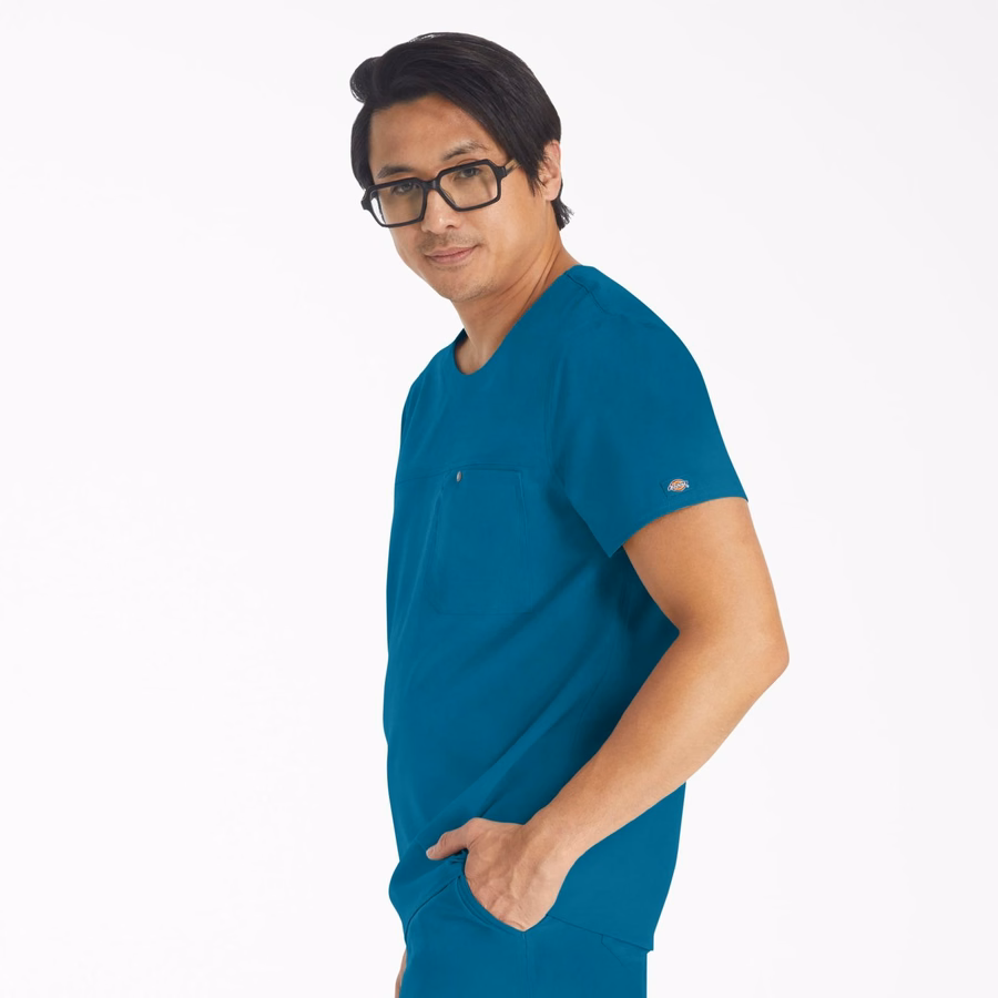 Bluză de sex masculină EDS NXT cu guler rotund