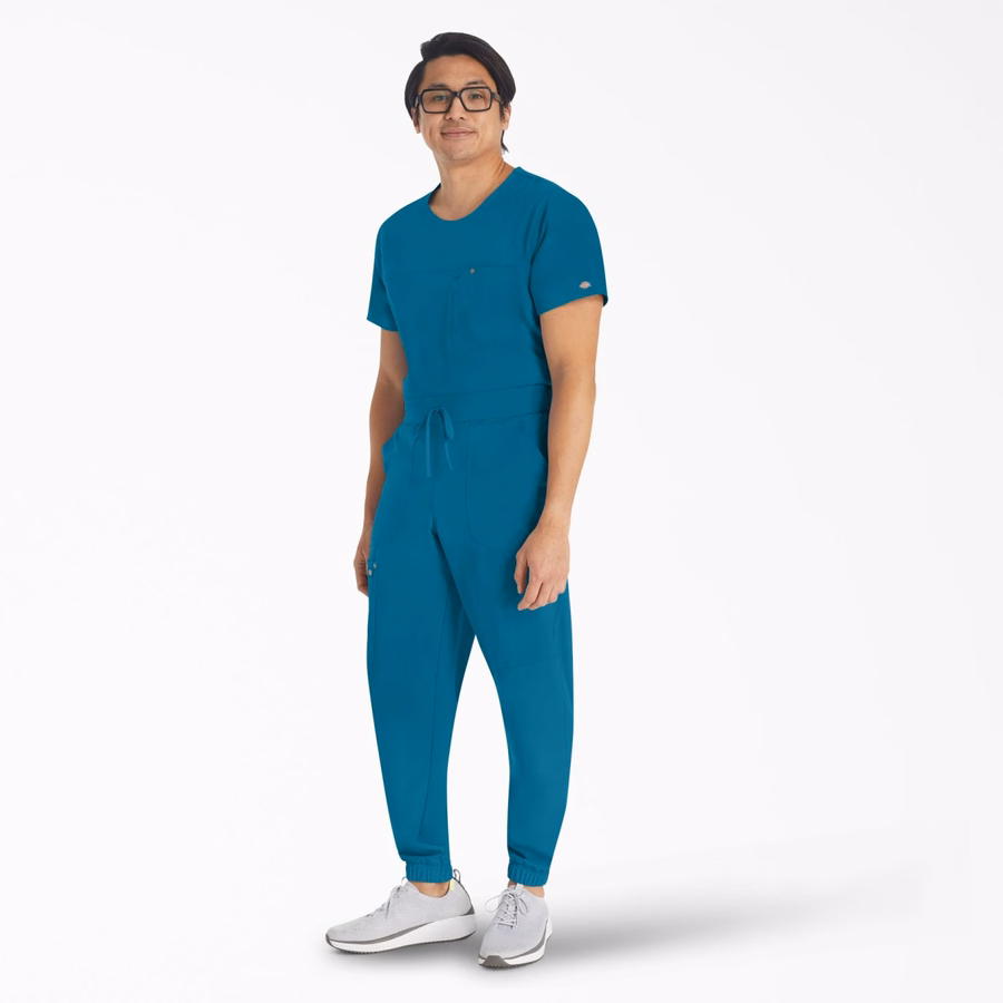 Bluză de sex masculină EDS NXT cu guler rotund