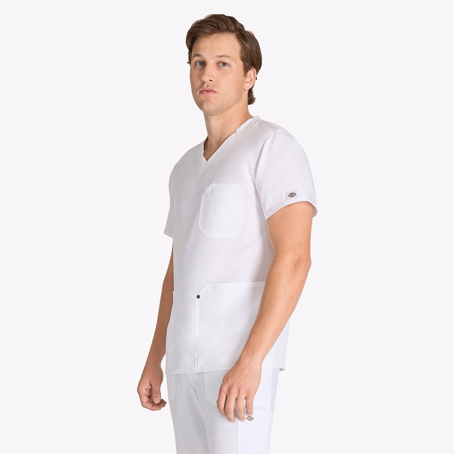 Bluză medicală EDS NXT cu decolteu în V pentru bărbați