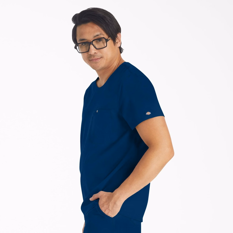 Bluză de sex masculină EDS NXT cu guler rotund
