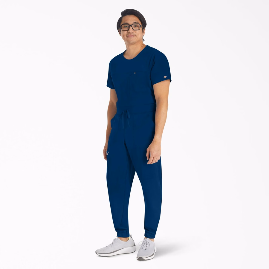 Bluză de sex masculină EDS NXT cu guler rotund