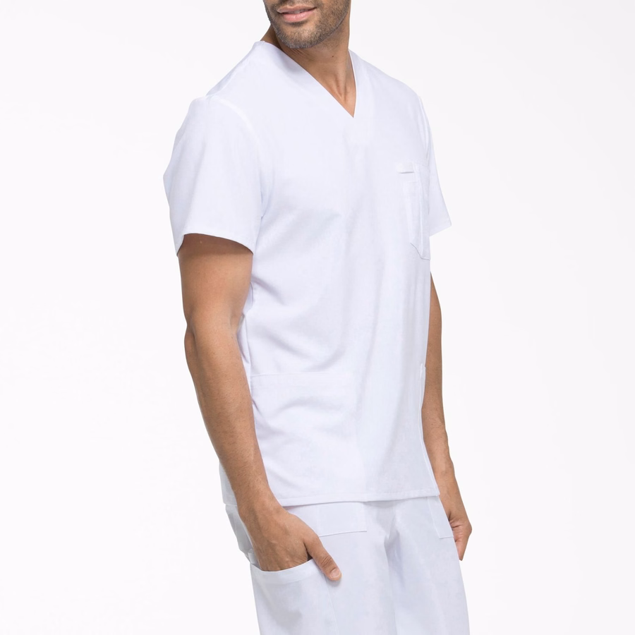 Bluză medicală EDS Essentials cu decolteu în V pentru bărbați