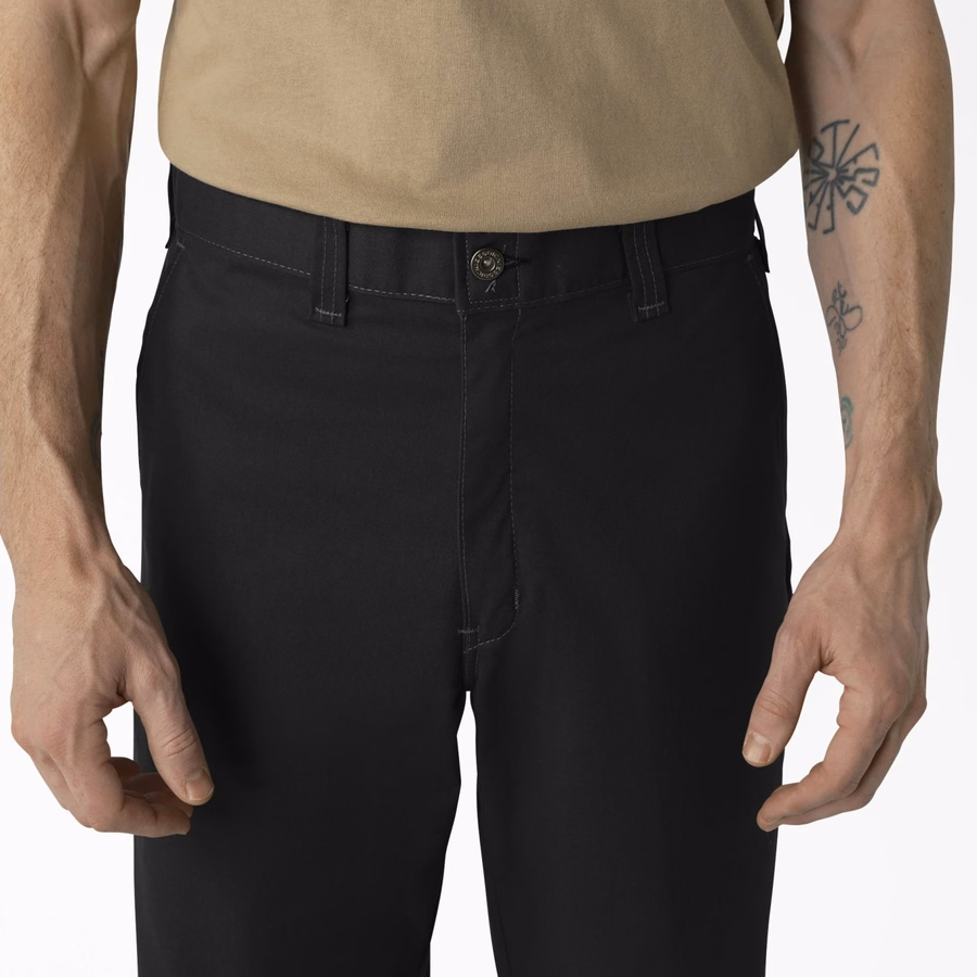 Pantaloni Dickies Skateboarding Regular Fit, cu croială dublă la genunchi