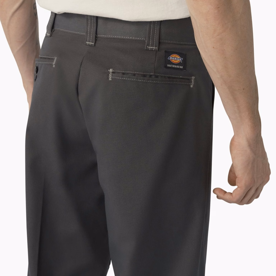 Pantaloni Dickies Skateboarding Regular Fit, cu croială dublă la genunchi