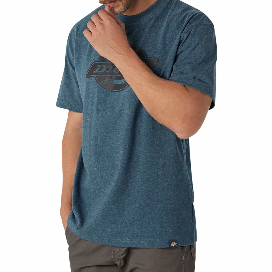 Tricou cu mânecă scurtă și logo Heavyweight