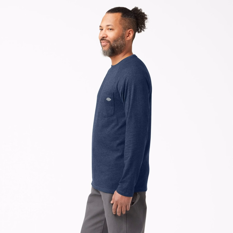 Tricou răcoritor cu mânecă lungă și buzunar