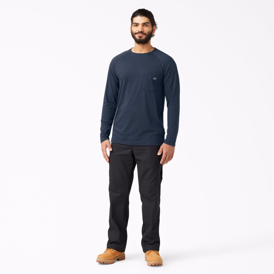 Tricou răcoritor cu mânecă lungă și buzunar