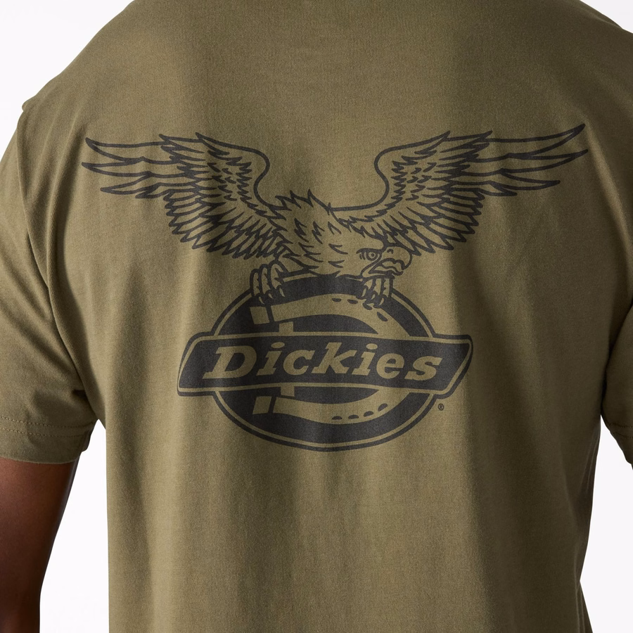 Tricou grafic cu logo-ul vulturului