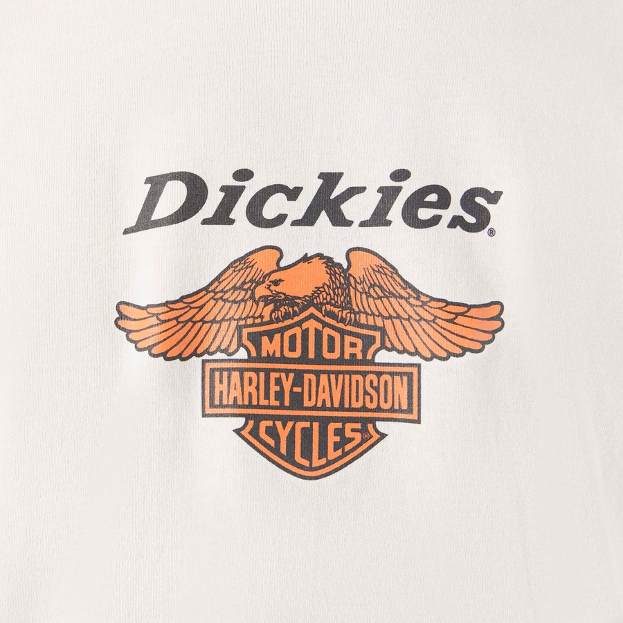 Tricou Dickies x Harley-Davidson Heavyweight cu mânecă lungă Eagle
