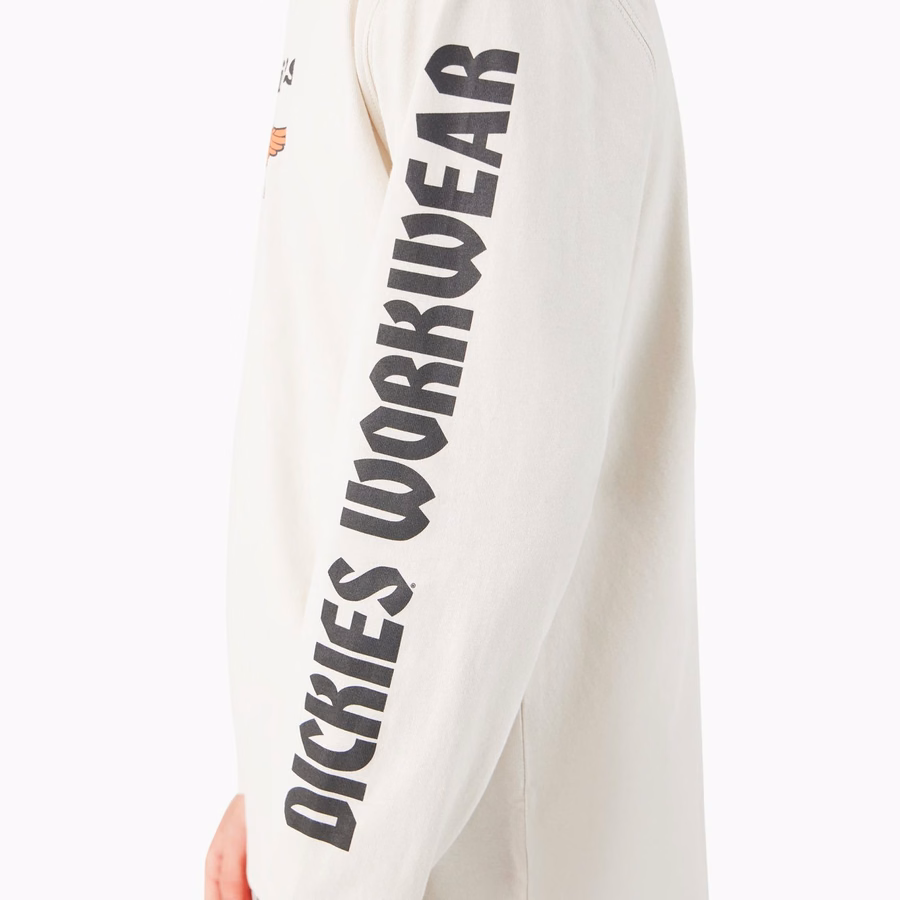 Tricou Dickies x Harley-Davidson Heavyweight cu mânecă lungă Eagle