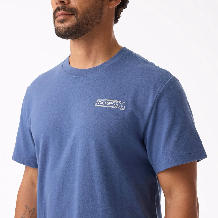 Tricou grafic cu mânecă scurtă pentru constructori