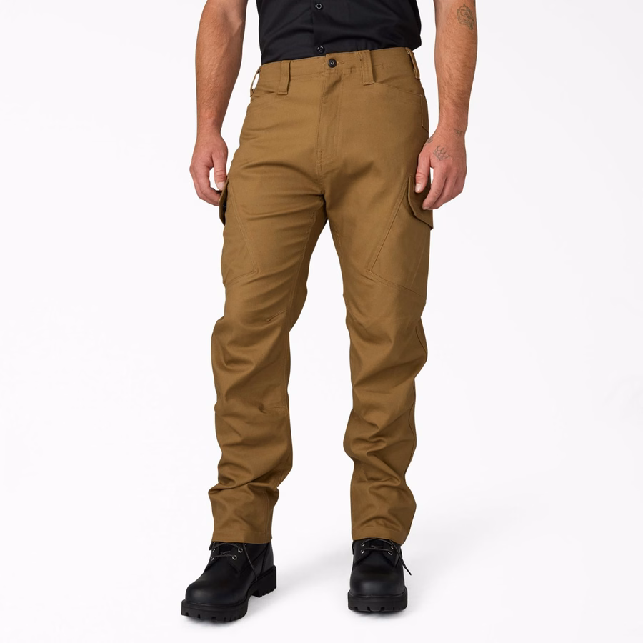 Pantaloni cargo din pânză Tradebuilt Duck
