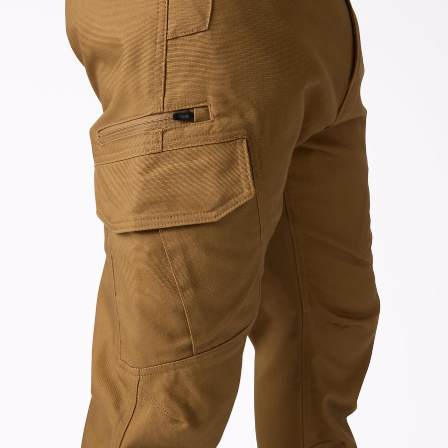 Pantaloni cargo din pânză Tradebuilt Duck