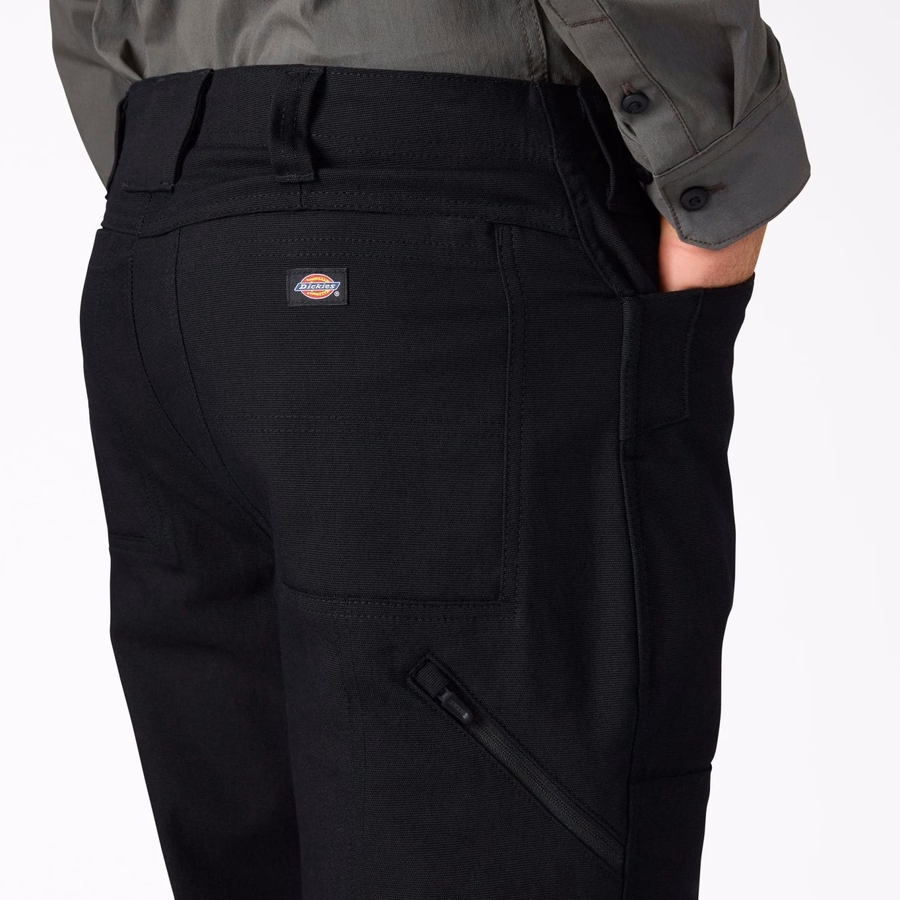 Pantaloni Tradebuilt Duck Canvas cu genunchi dublu