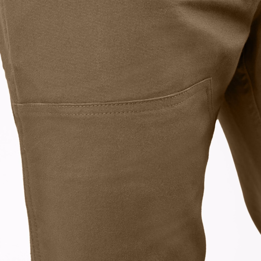 Pantaloni Tradebuilt Duck Canvas cu genunchi dublu