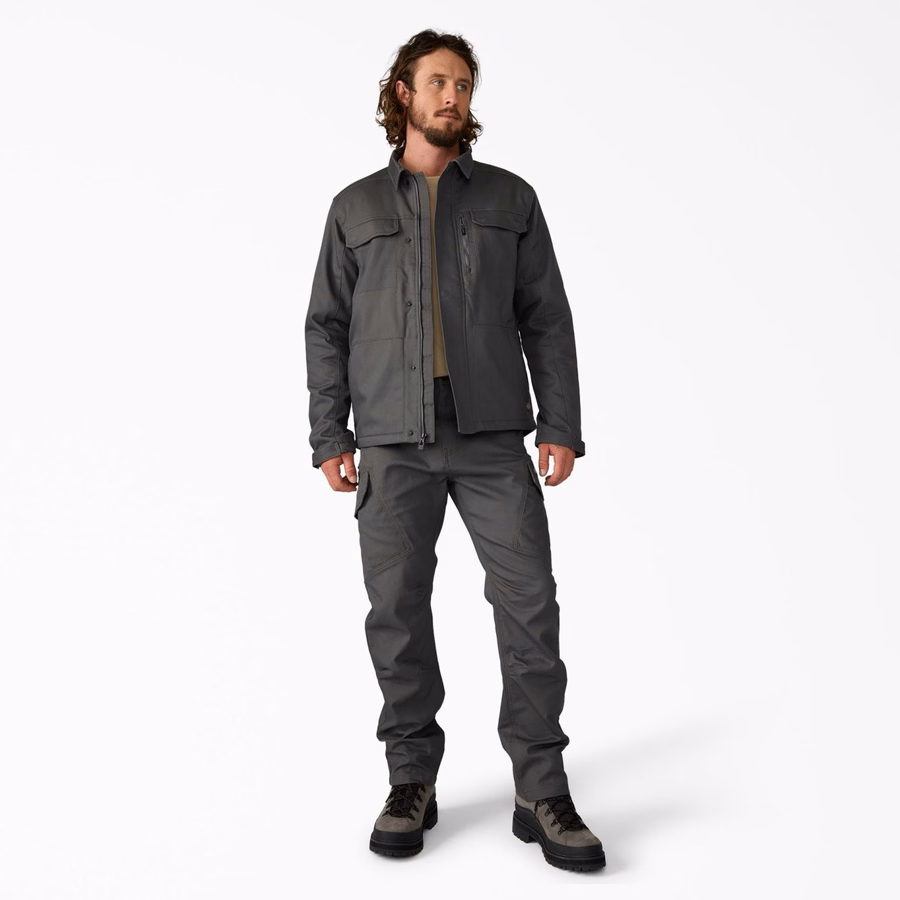 Pantaloni cargo din pânză Tradebuilt Duck