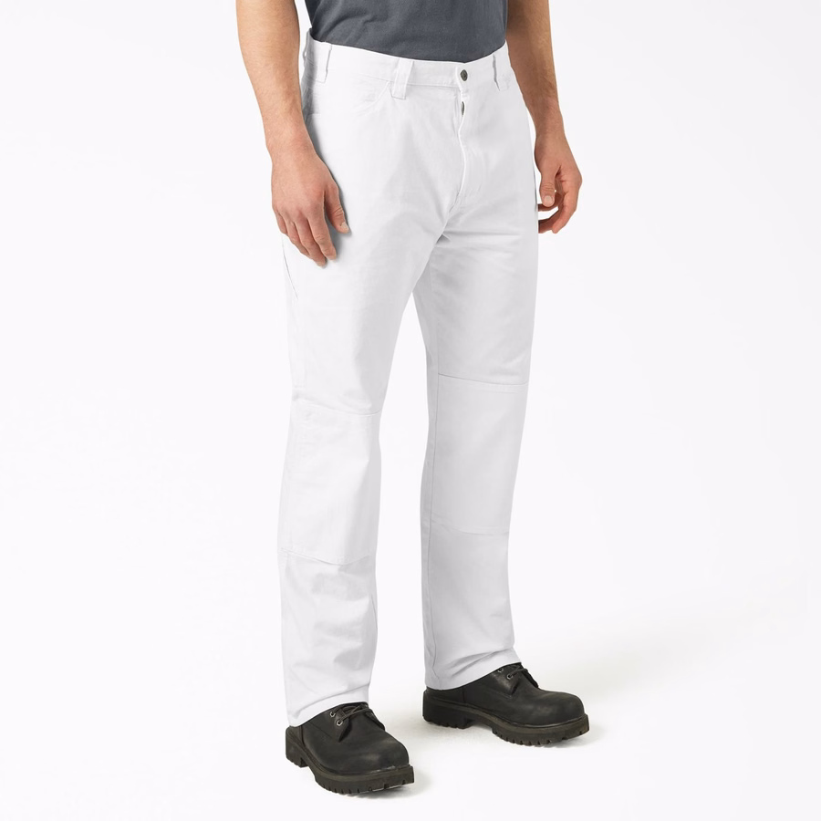 Pantaloni de pictor cu genunchi dublu