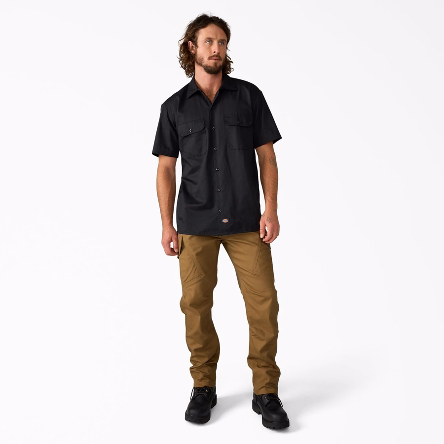 Pantaloni cargo din pânză Tradebuilt Duck