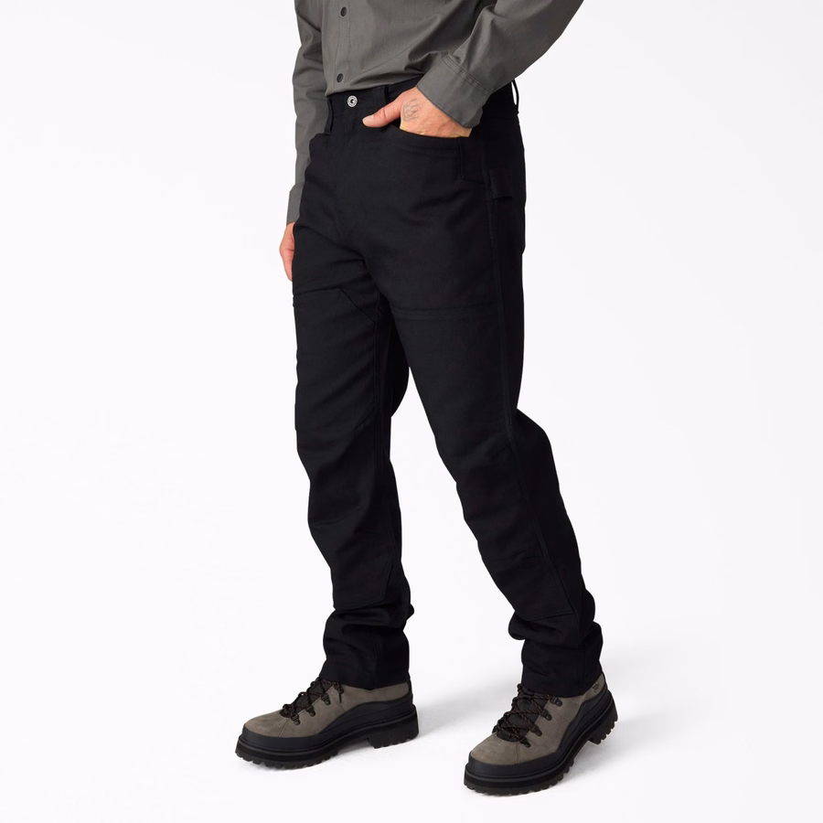 Pantaloni Tradebuilt Duck Canvas cu genunchi dublu