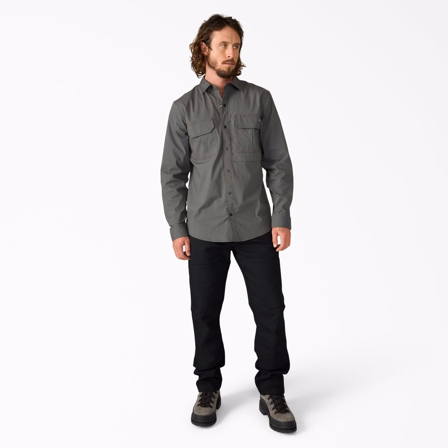Pantaloni Tradebuilt Duck Canvas cu genunchi dublu