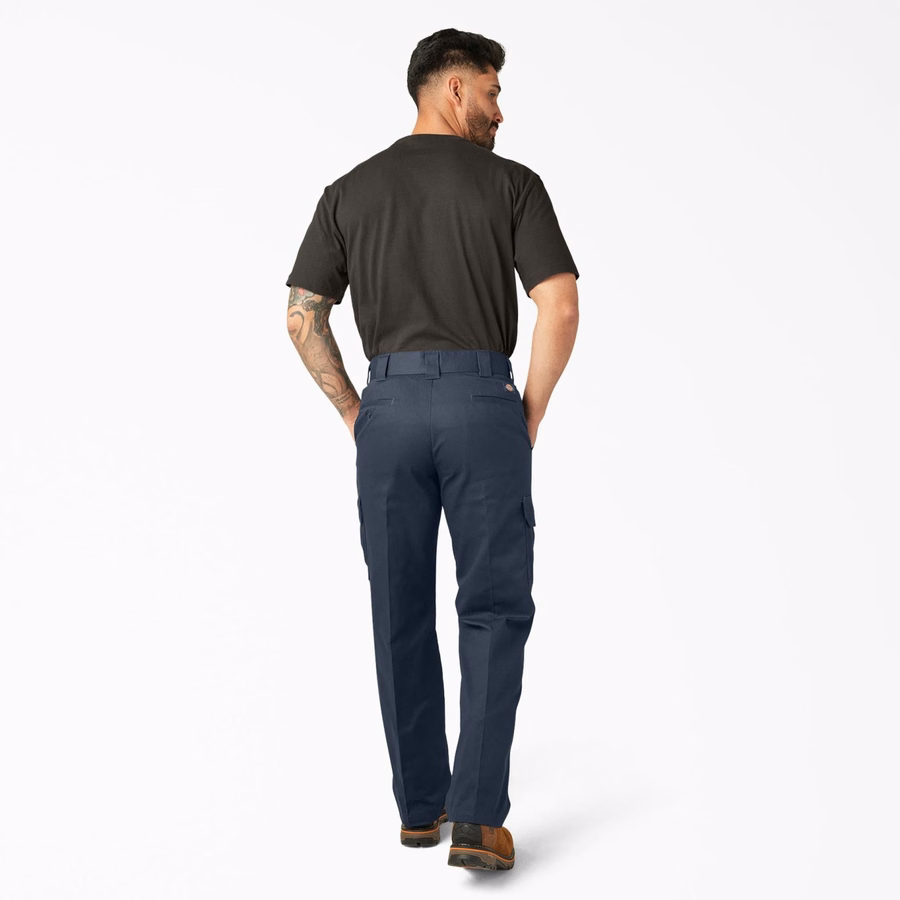 Pantaloni de lucru cargo cu croială relaxată