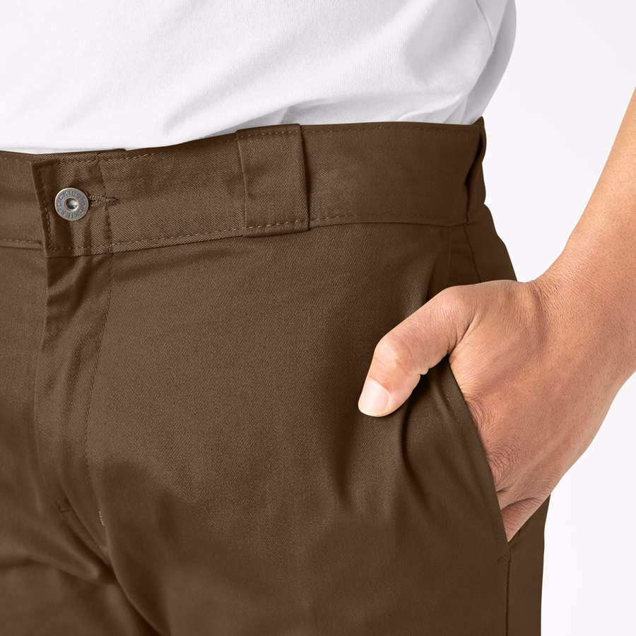Pantaloni de lucru FLEX Skinny Fit până la genunchi dubli