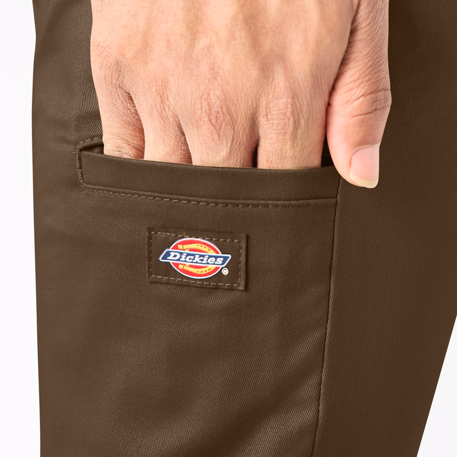 Pantaloni de lucru FLEX Skinny Fit până la genunchi dubli