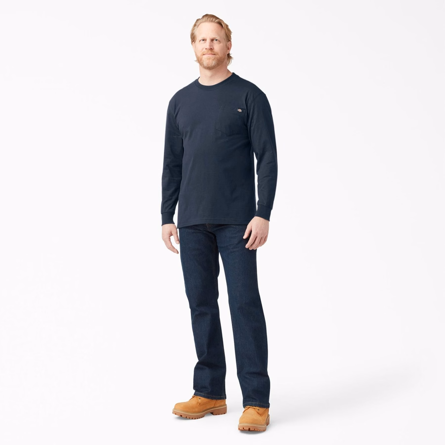 Tricou rezistent cu mânecă lungă și buzunar