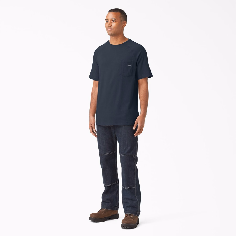Tricou răcoritor cu mânecă scurtă și buzunar