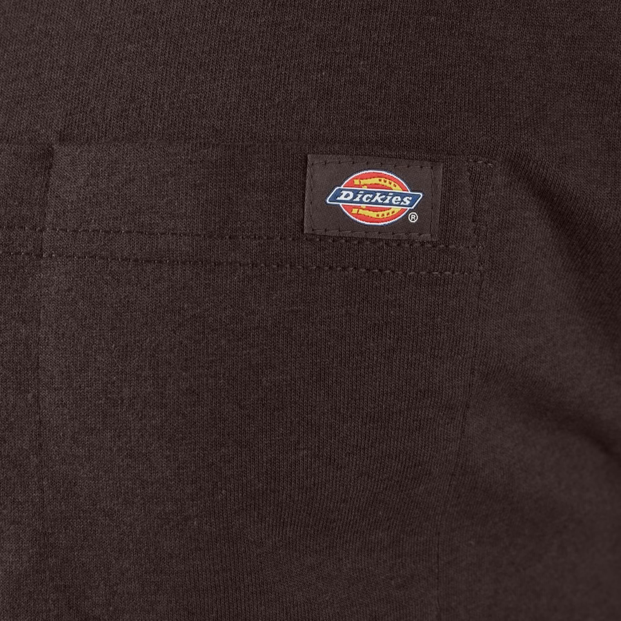 Tricou gros, cu mânecă scurtă și buzunar, stil knee