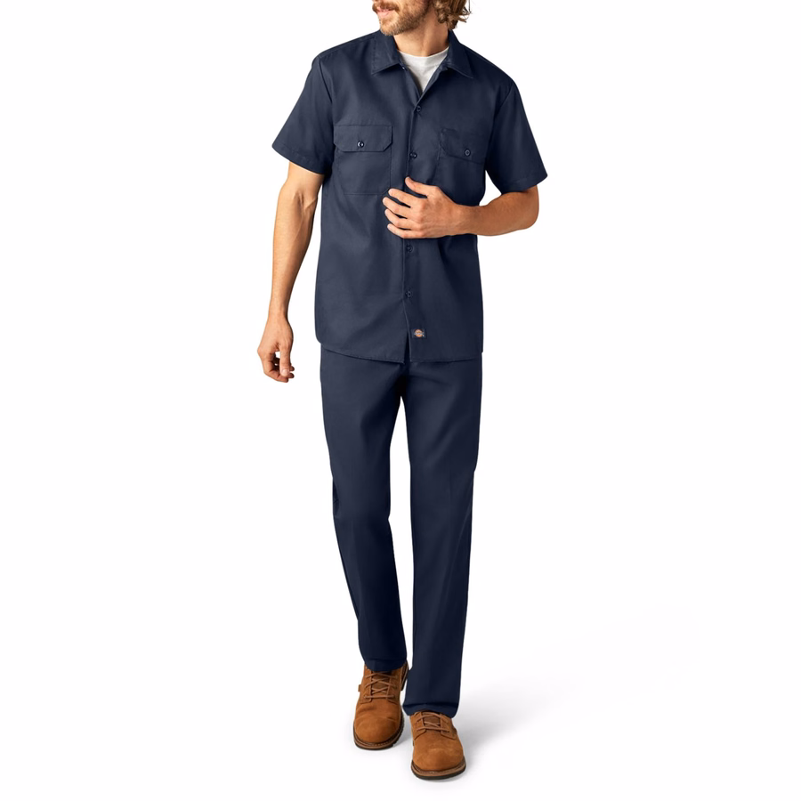 Cămașă de lucru cu mânecă scurtă FLEX Slim Fit