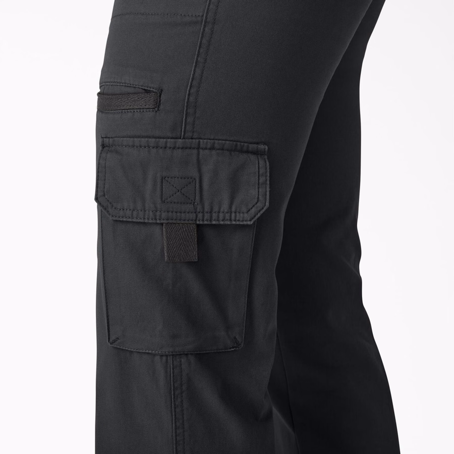 Pantaloni cargo cu croială lejeră pentru femei, cu croială dreaptă