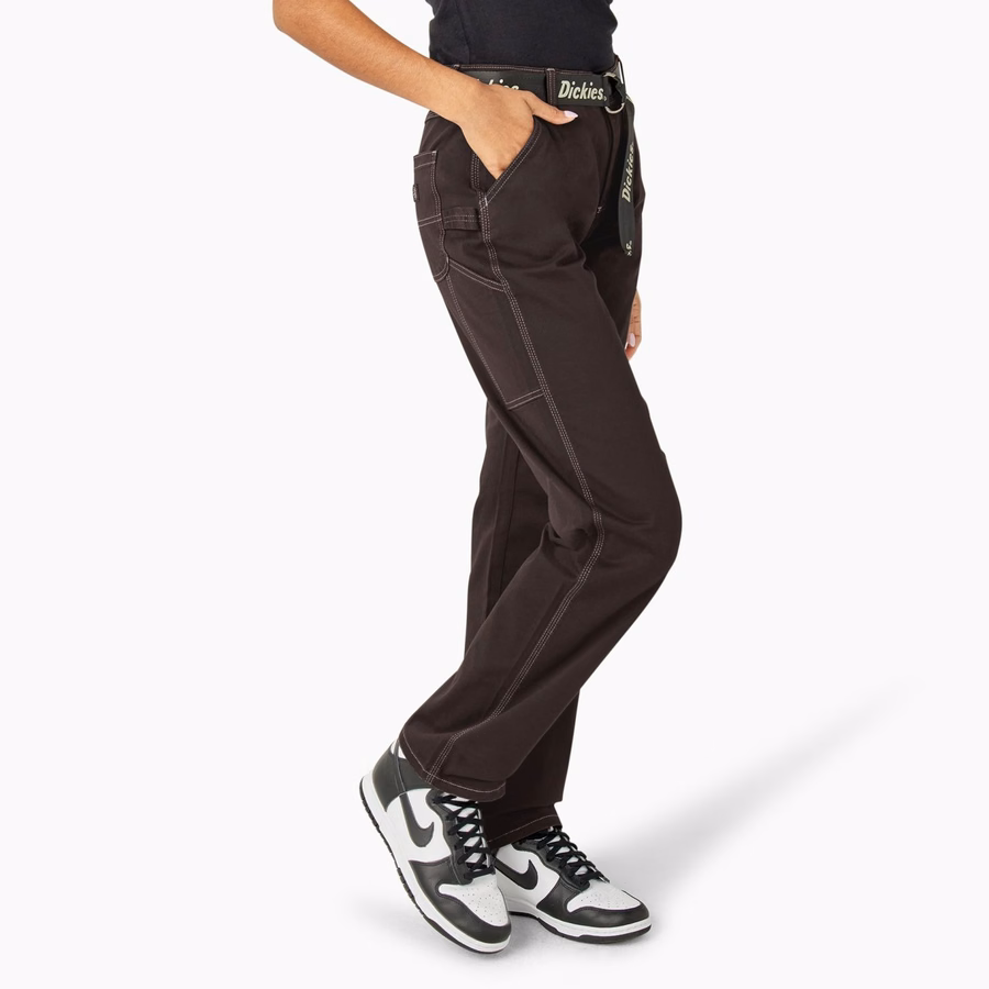 Pantaloni de tâmplărie relaxați pentru femei