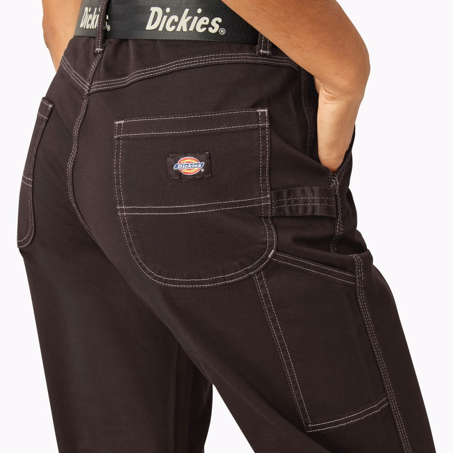 Pantaloni de tâmplărie relaxați pentru femei