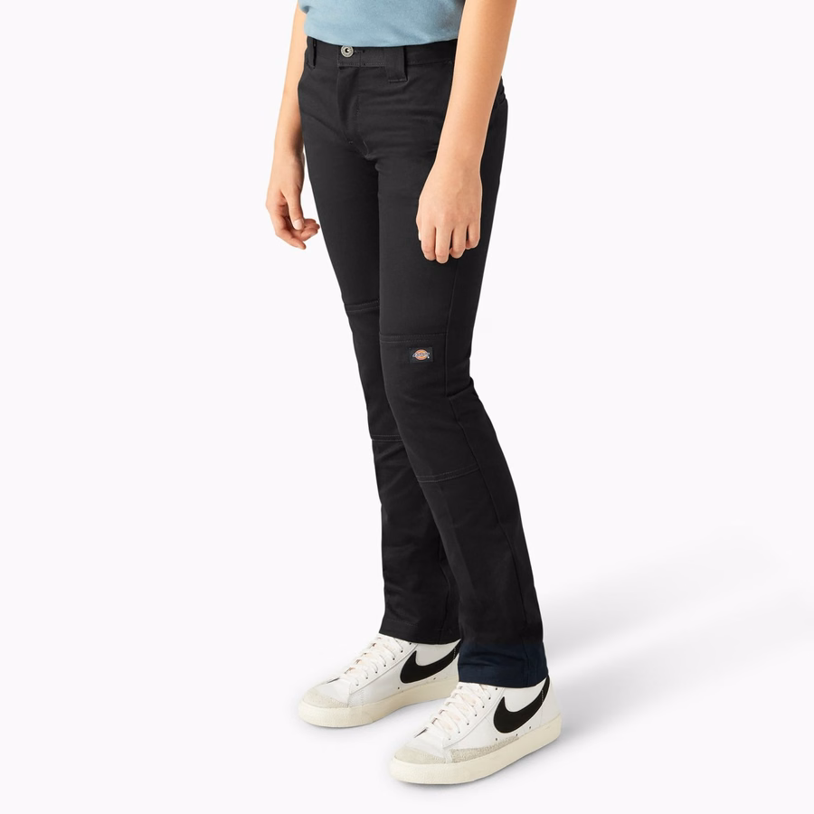 Pantaloni FLEX Skinny Fit pentru băieți, cu croială dublă la genunchi. Mărimea 4-20