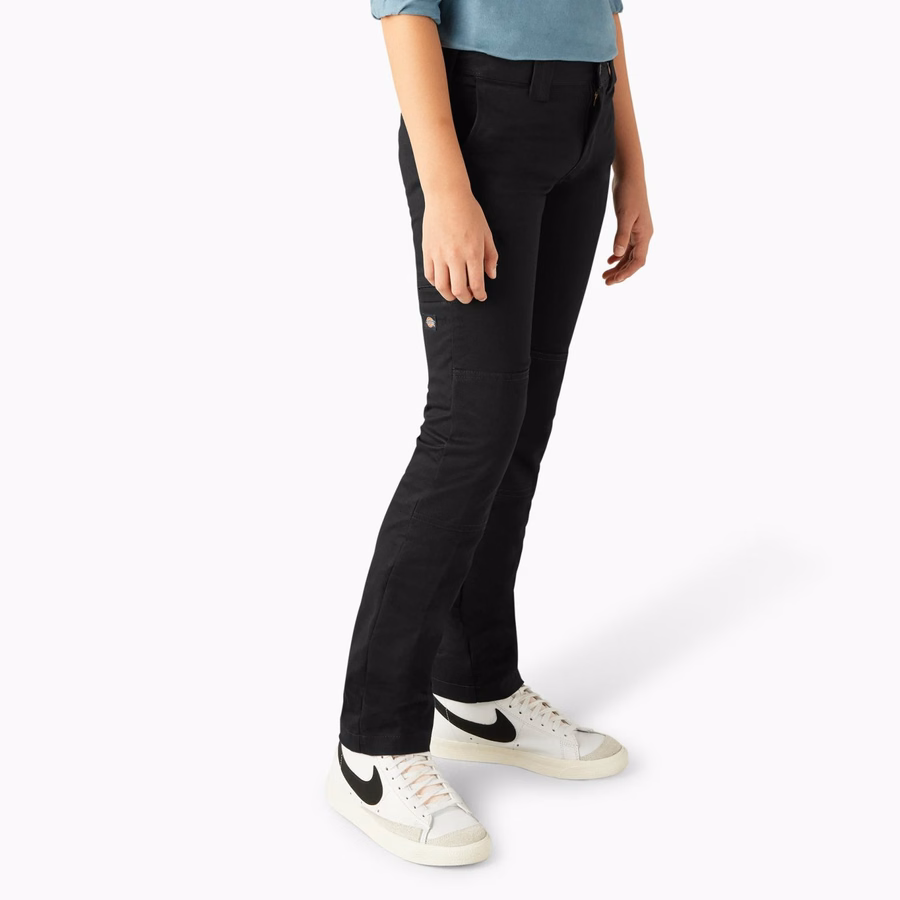 Pantaloni FLEX Skinny Fit pentru băieți, cu croială dublă la genunchi. Mărimea 4-20