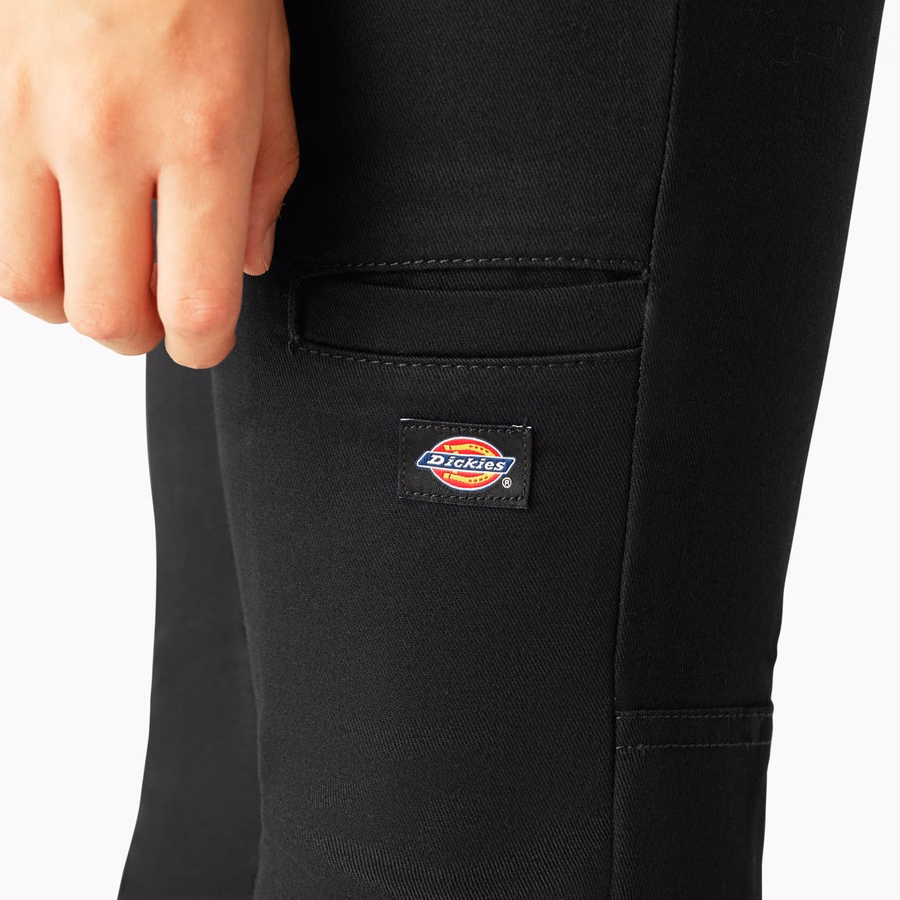 Pantaloni FLEX Skinny Fit pentru băieți, cu croială dublă la genunchi. Mărimea 4-20