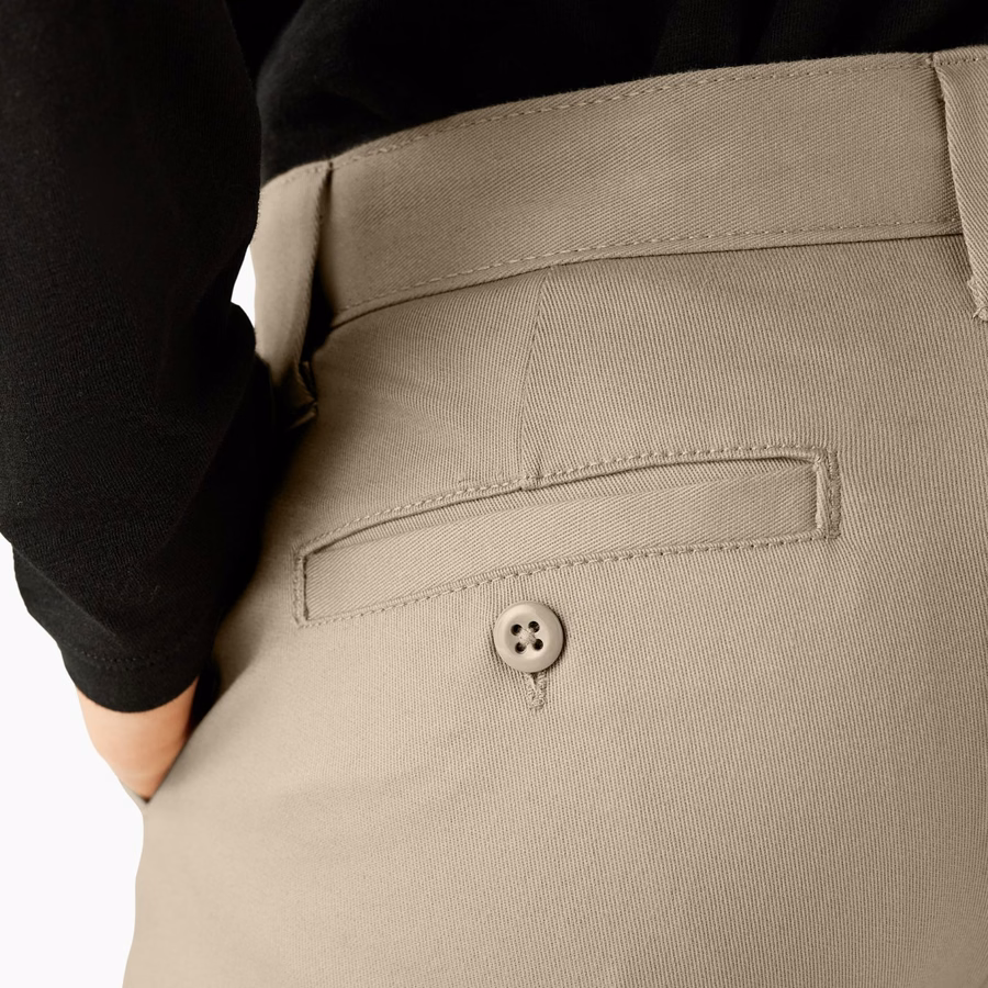 Pantaloni FLEX Skinny Fit pentru băieți, cu croială dublă la genunchi. Mărimea 4-20