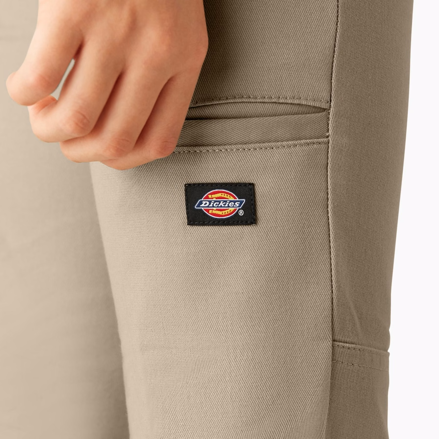 Pantaloni FLEX Skinny Fit pentru băieți, cu croială dublă la genunchi. Mărimea 4-20