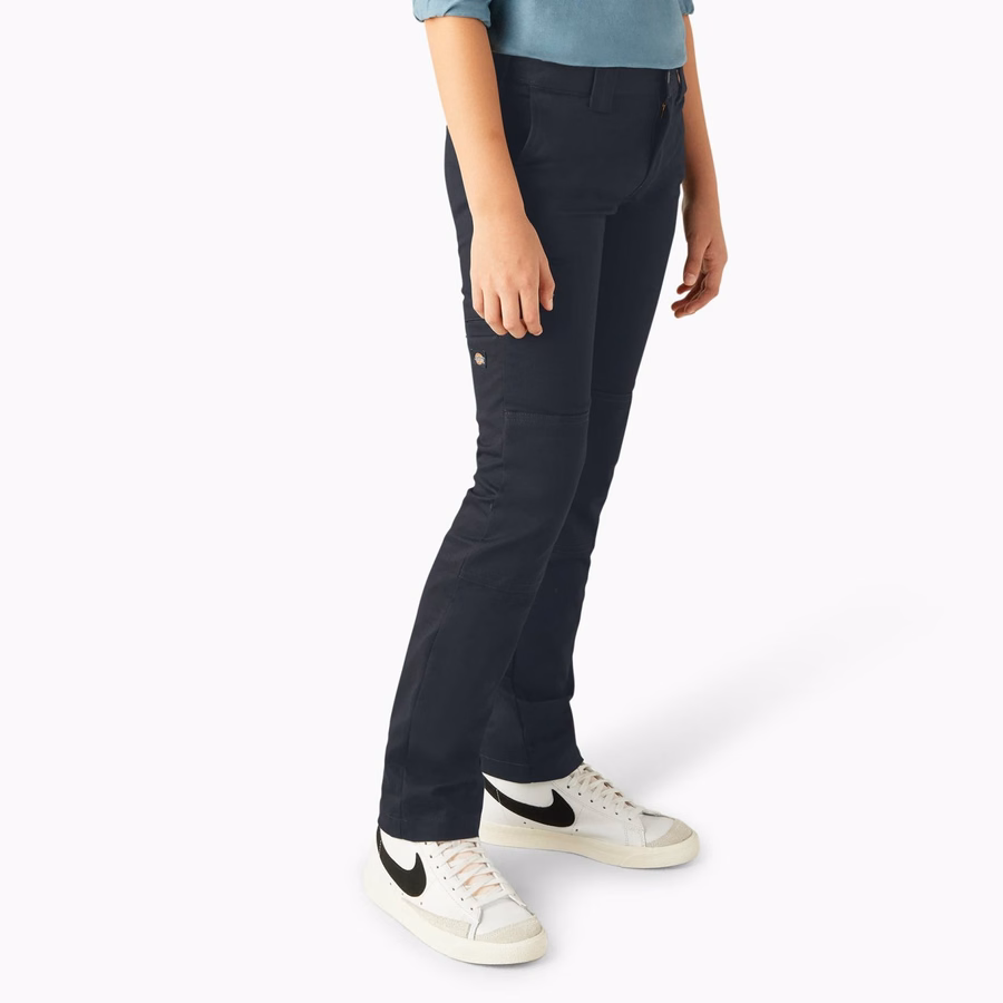 Pantaloni FLEX Skinny Fit pentru băieți, cu croială dublă la genunchi. Mărimea 4-20