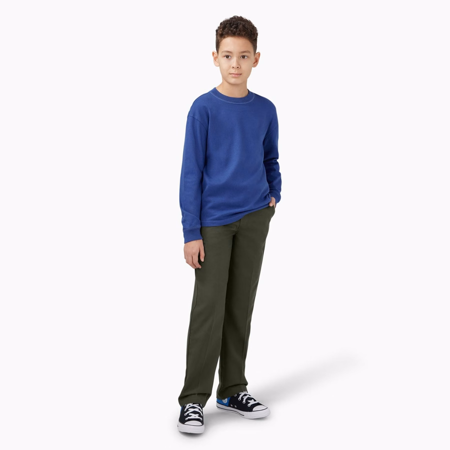 Pantaloni slim fit pentru băieți 873. Mărimile 4-20