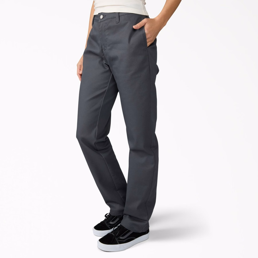 Pantaloni de lucru Super Flex pentru femei cu picior drept