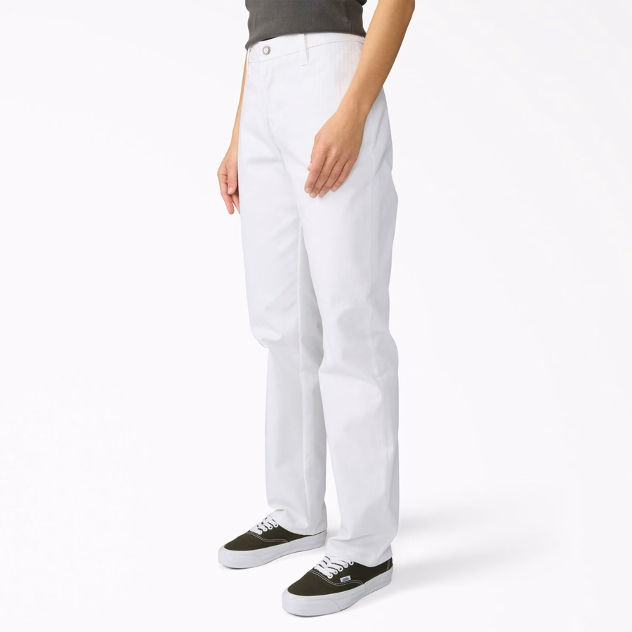 Pantaloni de lucru Super Flex pentru femei cu picior drept